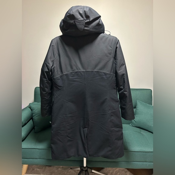 Women’s Long Black Winter Coat-medium Mountain Equipment Co op. - Picture 2 of 9